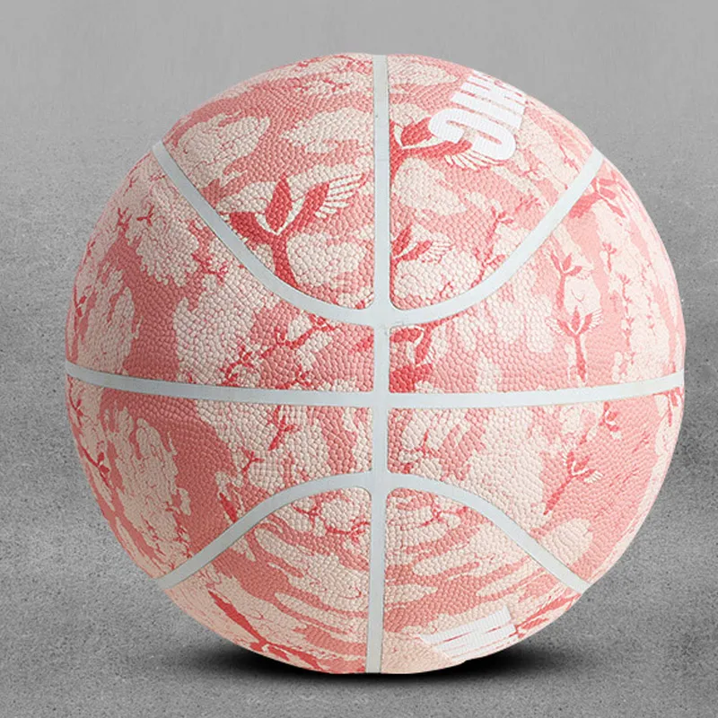 MILACHIC PU Basketball Cherry Blossom Pink Size 7 Training Unisex-9