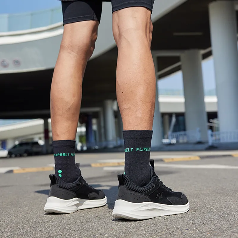 361° Blade 2.0 Slip Resistant And Breathable Low Top Running Shoes Men's Obsidian Black/Feather White-6