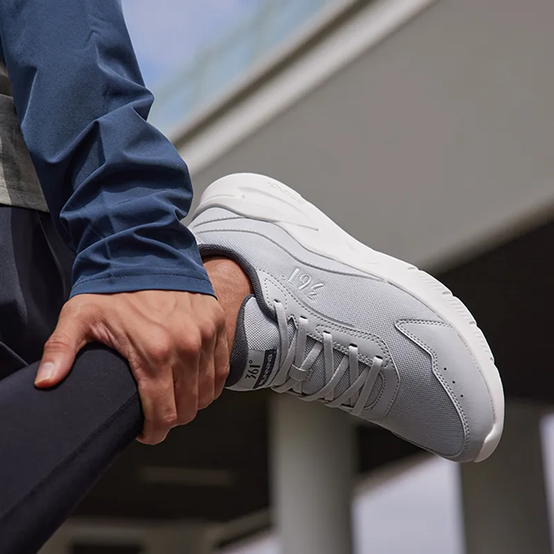361° Blade 2.0 Cushioning, Slip Resistant, And Abrasion Resistant Low Top Running Shoes Men's Photon Gray-9