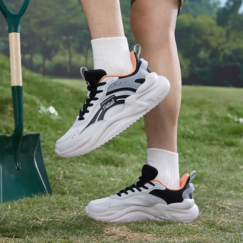 361° Yunshu 3 Cushioning, Slip Resistant, And Abrasion Resistant Low Top Casual Shoes Men's Photon Gray-6