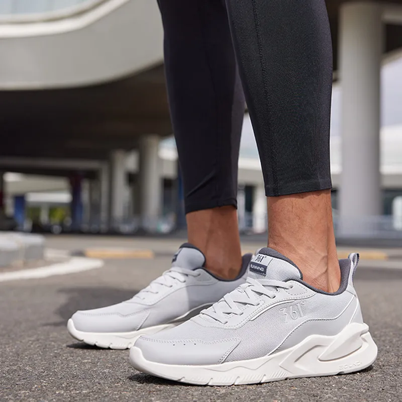 361° Blade 2.0 Cushioning, Slip Resistant, And Abrasion Resistant Low Top Running Shoes Men's Photon Gray-6