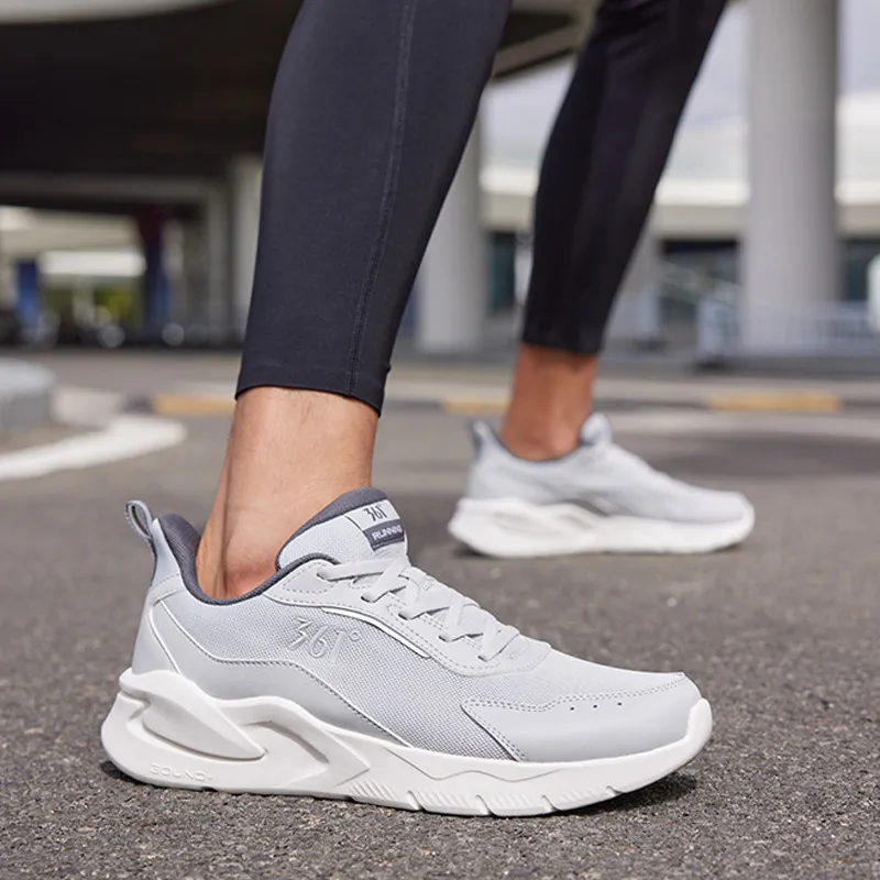 361° Blade 2.0 Cushioning, Slip Resistant, And Abrasion Resistant Low Top Running Shoes Men's Photon Gray-7