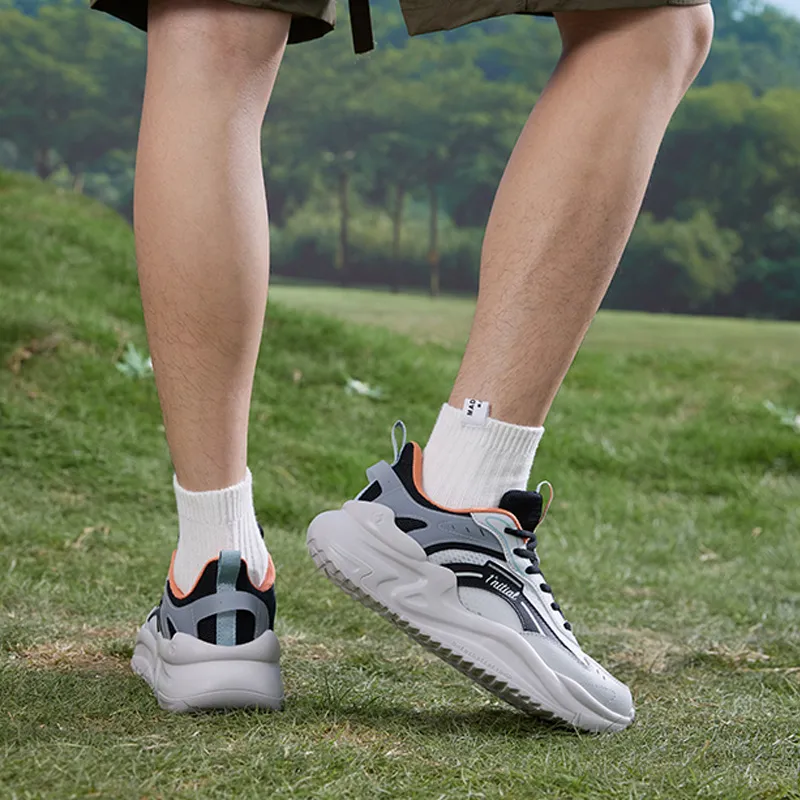 361° Yunshu 3 Cushioning, Slip Resistant, And Abrasion Resistant Low Top Casual Shoes Men's Photon Gray-7