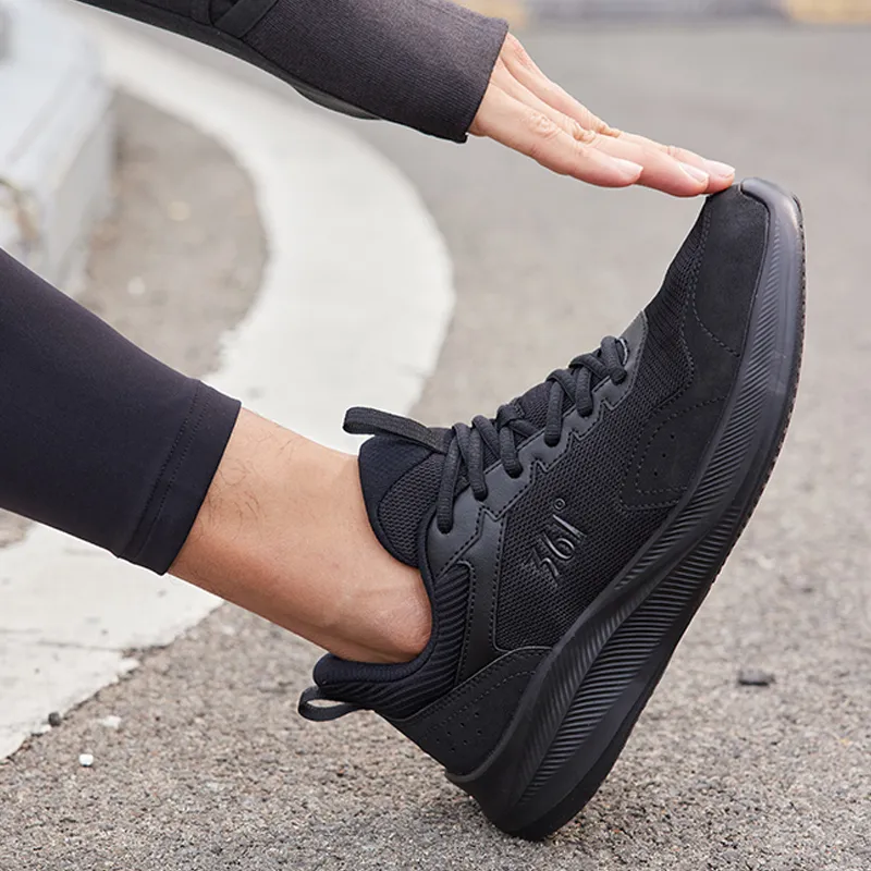 361° Blade 2.0 Cushioned Slip Resistant Low Top Casual Running Shoes Men's Black-10