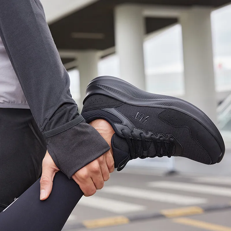 361° Blade 2.0 Cushioned Slip Resistant Low Top Casual Running Shoes Men's Black-8