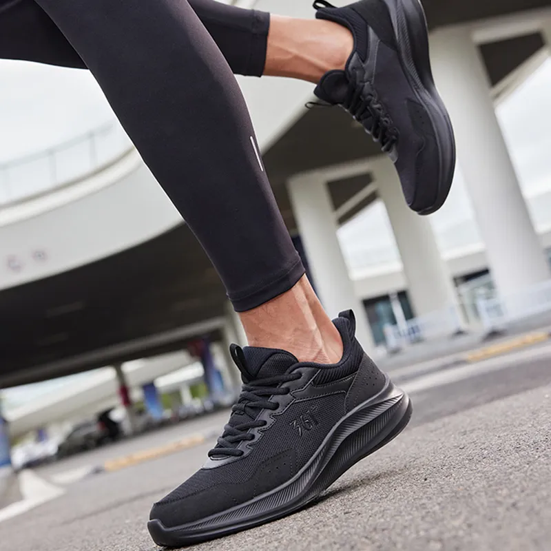 361° Blade 2.0 Cushioned Slip Resistant Low Top Casual Running Shoes Men's Black-11