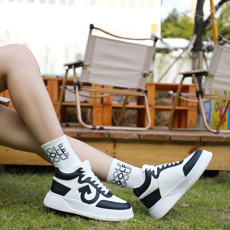GOLF Thermal Abrasion Resistant High Top Skateboard Shoes 4.5cm Women's-5