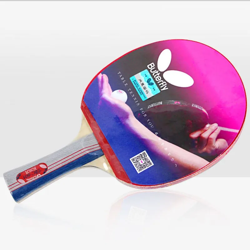 Butterfly Ping Pong Paddles Unisex All Wood Blue-4