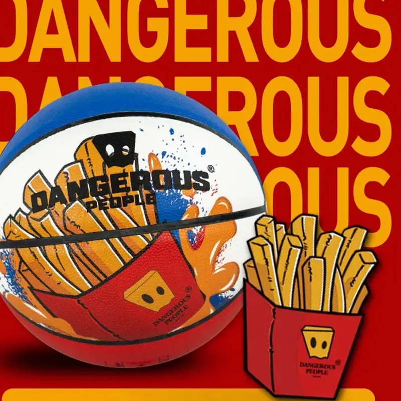 DANGEROUSPEOPLE Cartoon Series Basketball-6