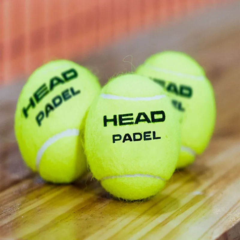 HEAD PADEL Tennis Balls Wool, Nylon, Cotton Match Ball Competition Neon Yellow-3