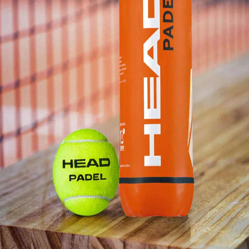 HEAD PADEL Tennis Balls Wool, Nylon, Cotton Match Ball Competition Neon Yellow-1