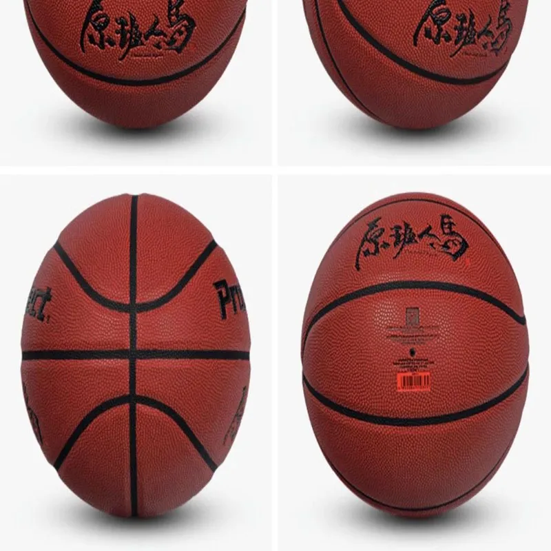 ProSelect PU Basketball Red Size 7 Training Match Unisex-3