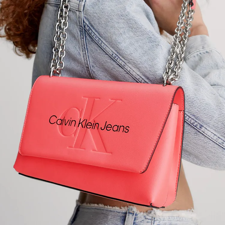 CK/Calvin Klein Polyurethane Portable Crossbody Bag Shoulder Bag Women's Dubarry Blue-2
