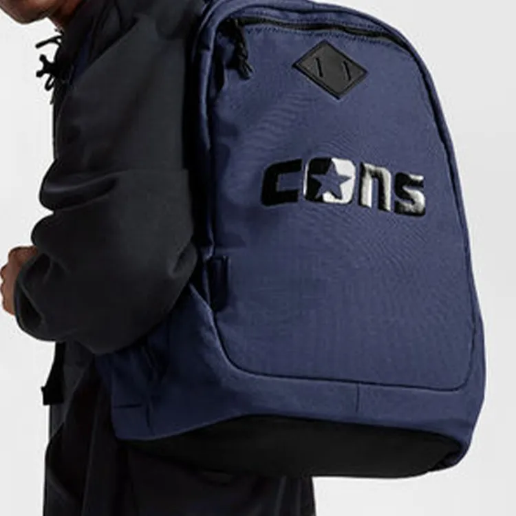 Converse Cons Polyester Backpack Regular Unisex Mysterious Sea Blue-4