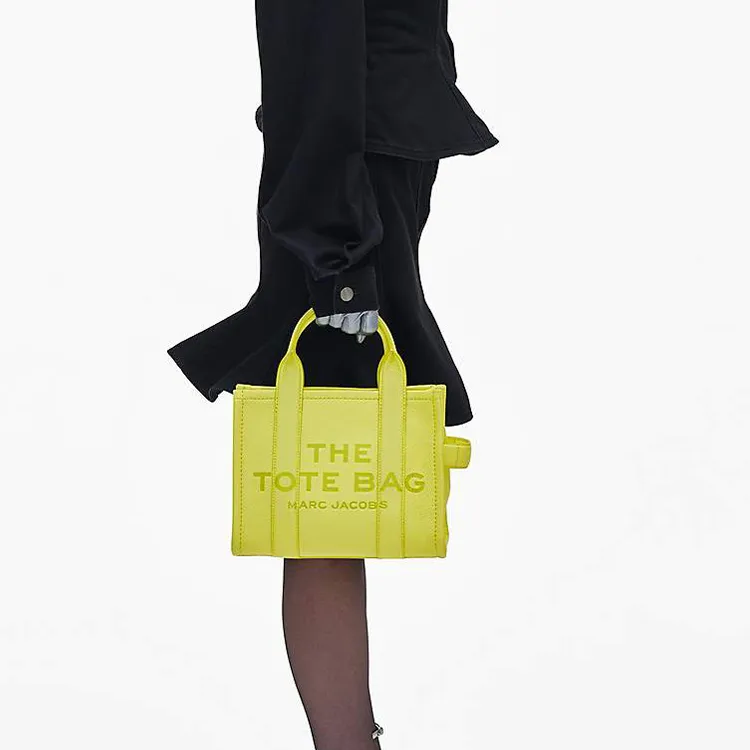 MARC JACOBS The Leather Small Tote Bag-4