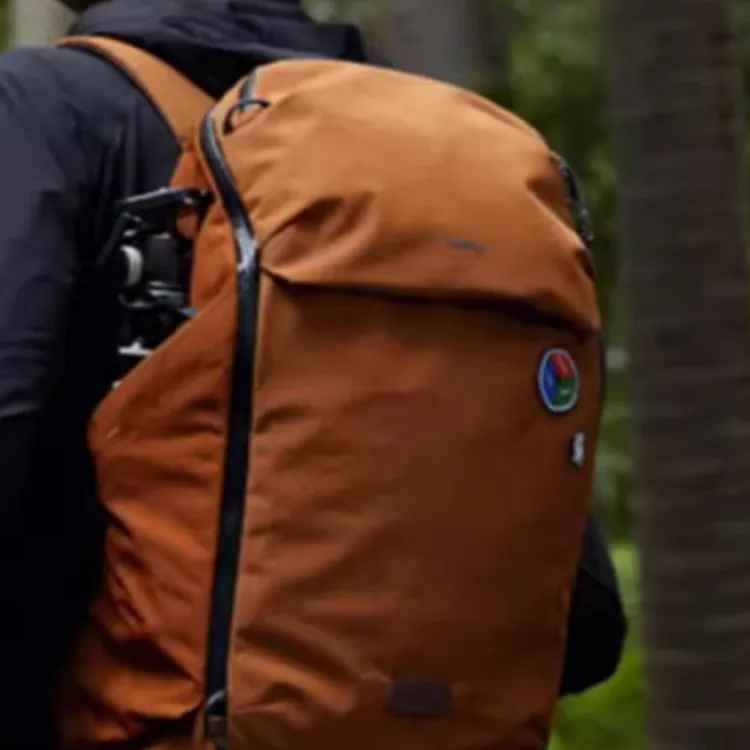 BELLROY Recycled Material Backpack Medium Size Unisex Maple Leaf Brown-3