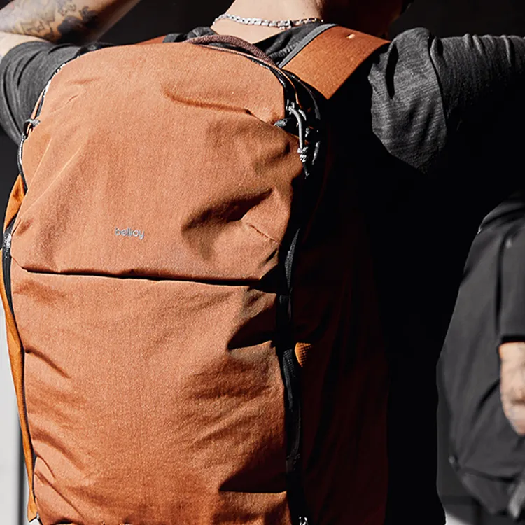 BELLROY Recycled Material Backpack Medium Size Unisex Maple Leaf Brown-6