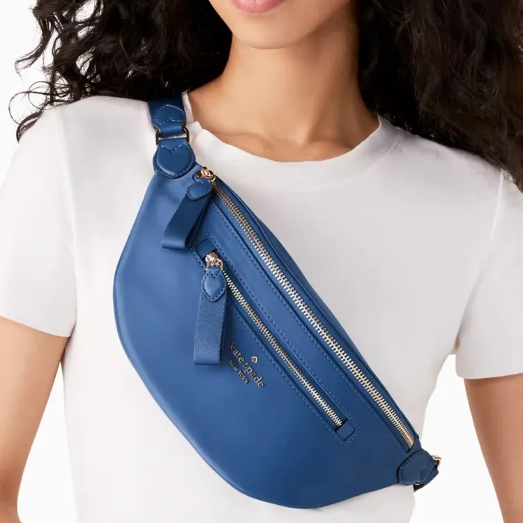 Kate Spade Chelsea Nylon Fanny Pack Women's Blue-5