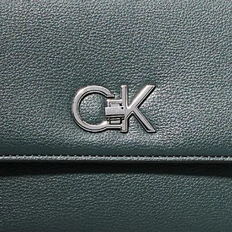 CALVIN KLEIN Artificial Leather Shoulder Bag Crossbody Bag Women's Palm Green-2