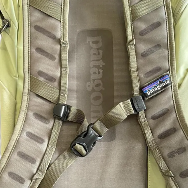 Patagonia Recycled Nylon Outdoor Hiking Bag Backpack Unisex Orange-2