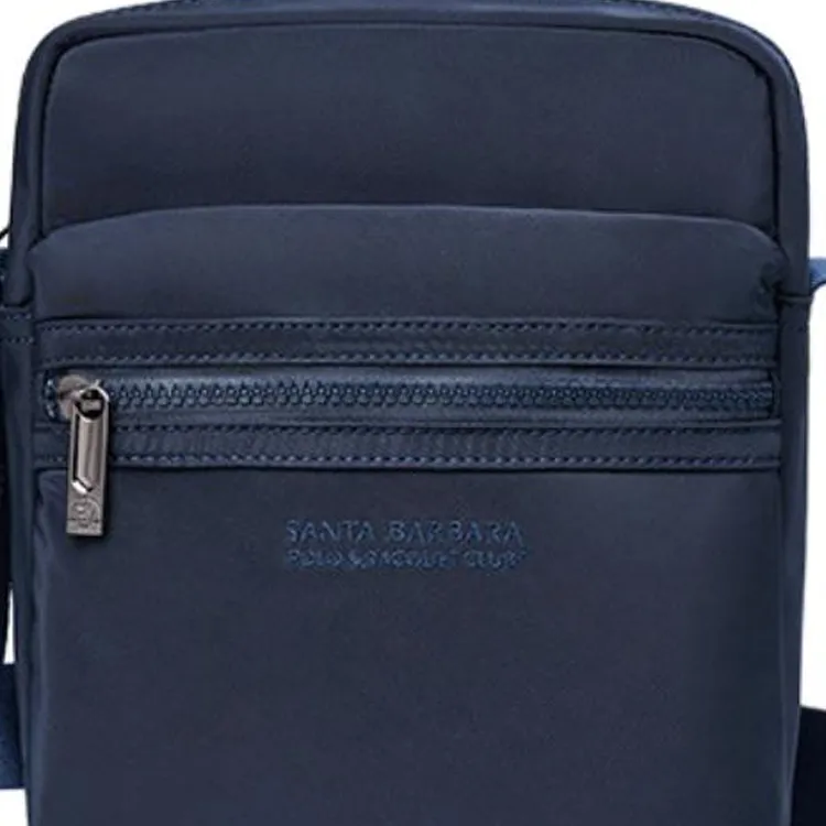 SANTA BARBARA POLO & RACQUET CLUB Fabric Shoulder Bag Men's Blue-4