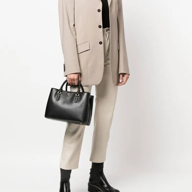 LAUREN RALPH LAUREN Mary Medium Satchel Bag-4