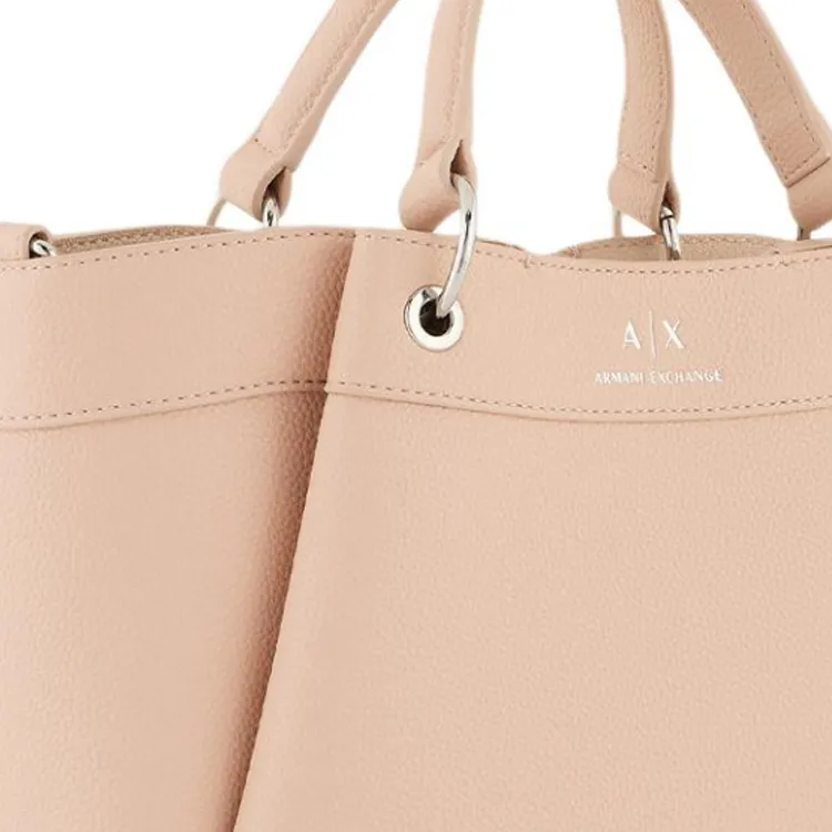 EMPORIO ARMANI PU With Synthetic Leather Handbag Women's Pink-4