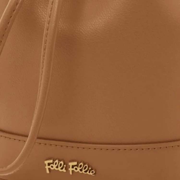 Folli Follie Split Cow Leather Bucket Bag, Shoulder Bag Regular Women's Multicolor-6