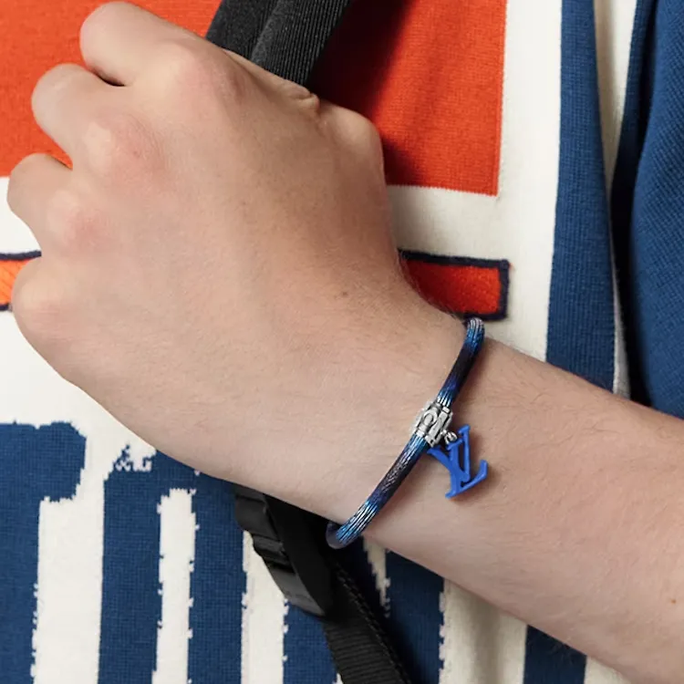 LOUIS VUITTON Keep It Shape Leather Bracelet-2