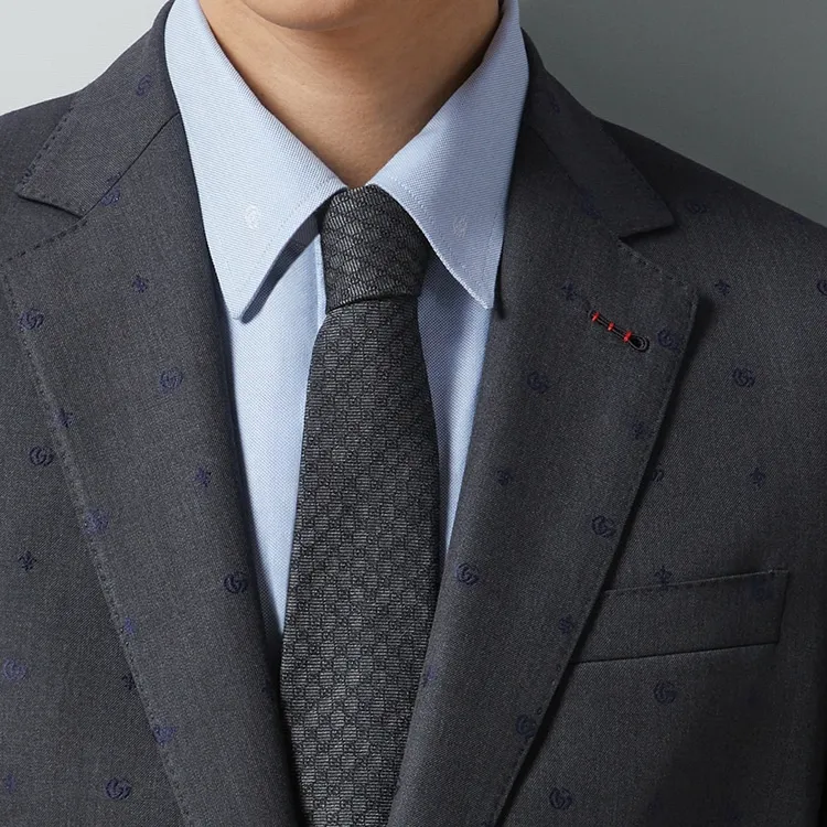 GUCCI Gg Jacquard Tie-1