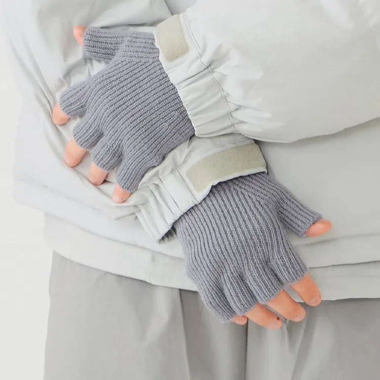 Beams Knit Gloves Men-1