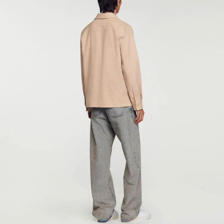 Sandro Jacket Men's Beige Yellow-1