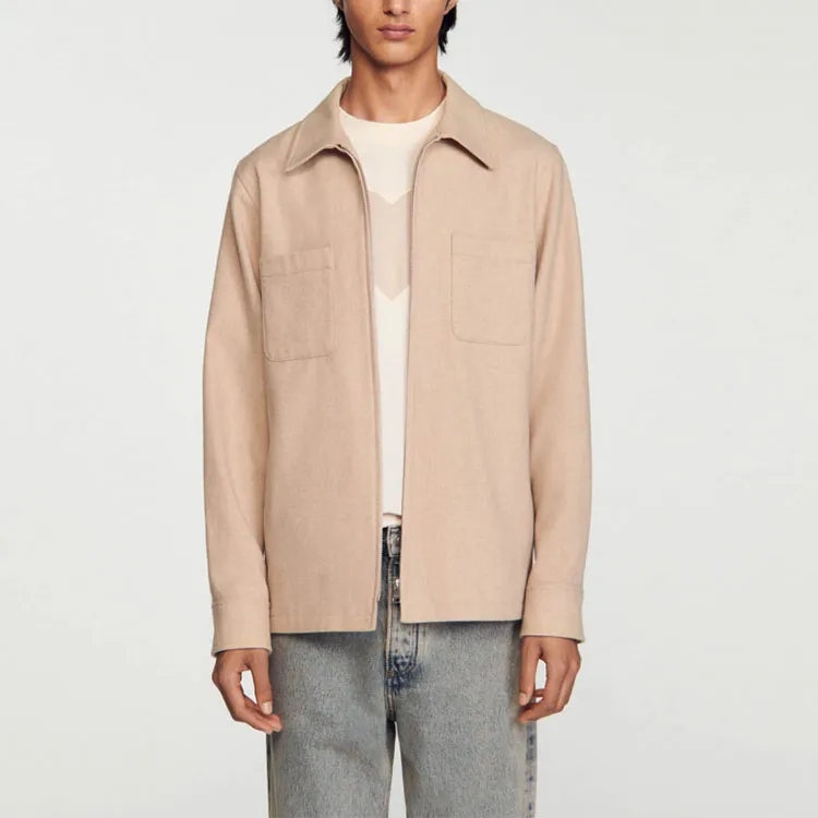 Sandro Jacket Men's Beige Yellow-2