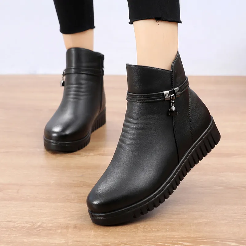 EGCHI Ankle Boots Women's Black-6