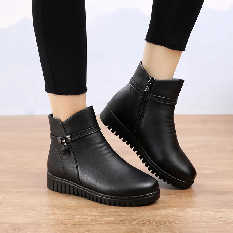 EGCHI Ankle Boots Women's Black-8