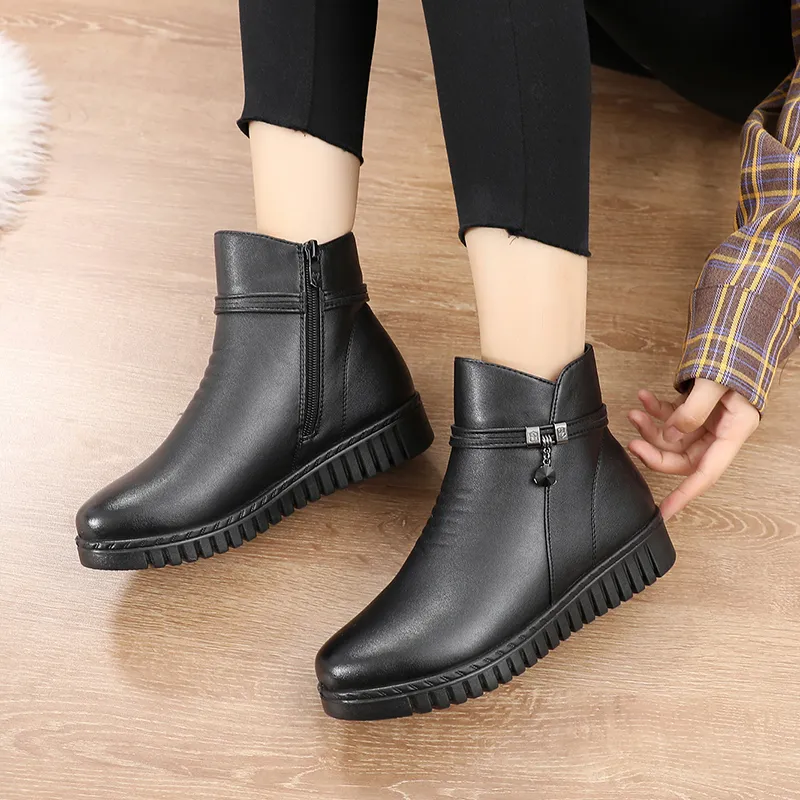 EGCHI Ankle Boots Women's Black-7