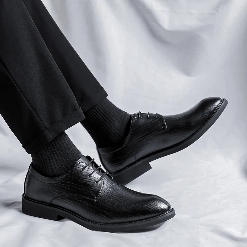ZUWUDONG Dress Shoes Men's Black-4