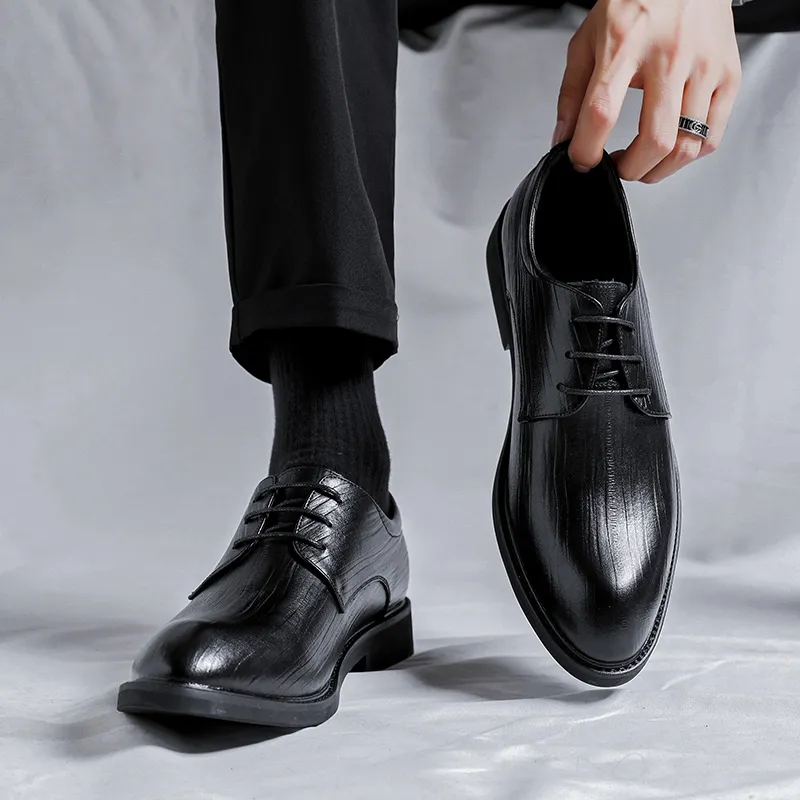 ZUWUDONG Dress Shoes Men's Black-5