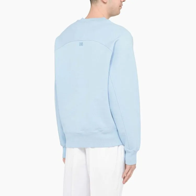 Ami Paris Ami De Coeur Tonal Boxy Fit Crewneck-6