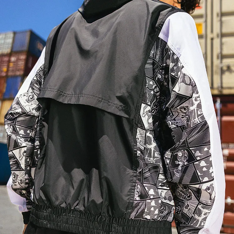 Adidas Originals Manga Jacket Men's Black-5