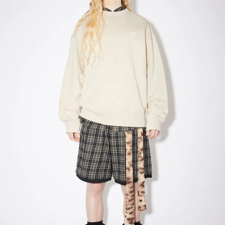 Acne Studios Face Patch Crewneck Sweatshirt-3