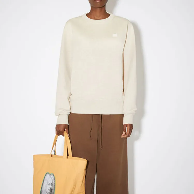 Acne Studios Face Patch Crewneck Sweatshirt-6