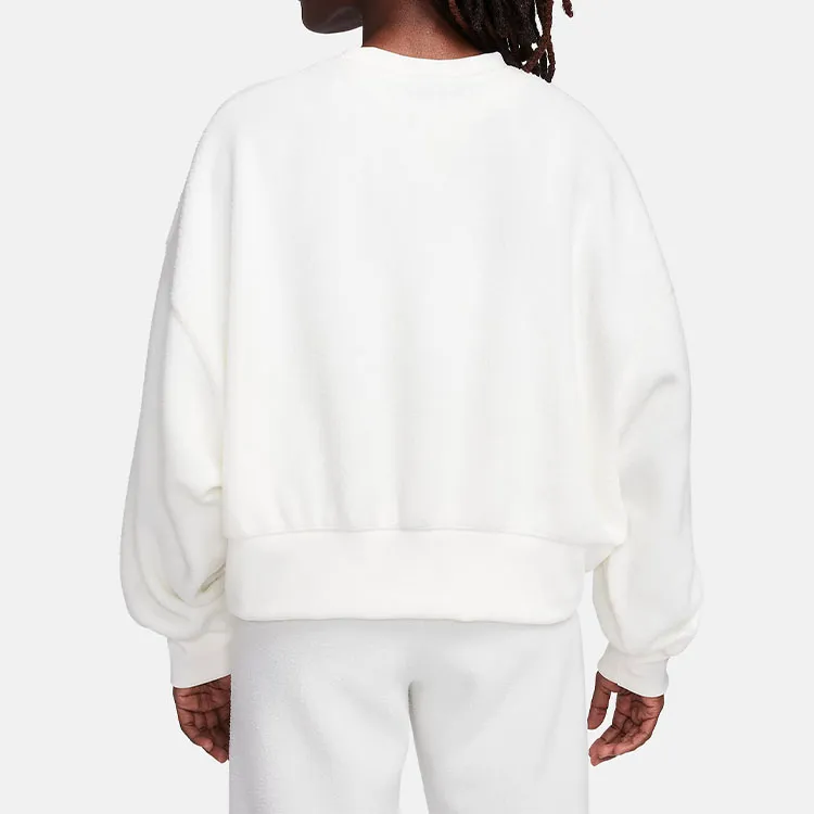 Nike Sportswear Plush Women's Oversized Crew-Neck Mod Crop Sweatshirt-4
