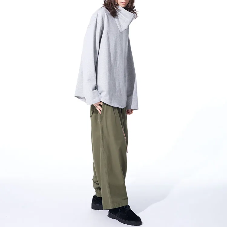 Yohji Yamamoto Casual Pants Unisex Green-5