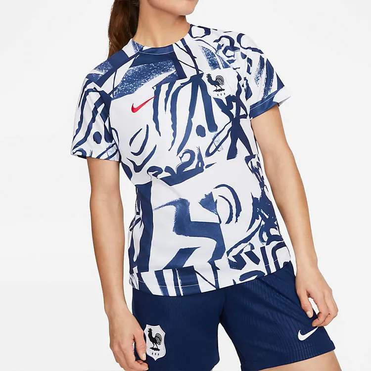 Nike Soccer Jerseys Women's White-3