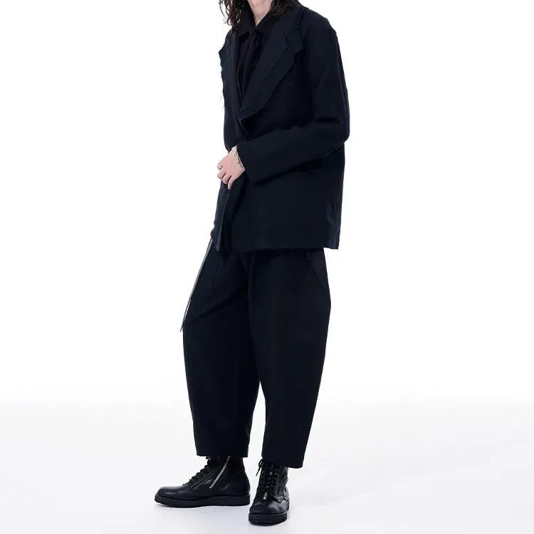 Yohji Yamamoto Casual Pants Men Black-1