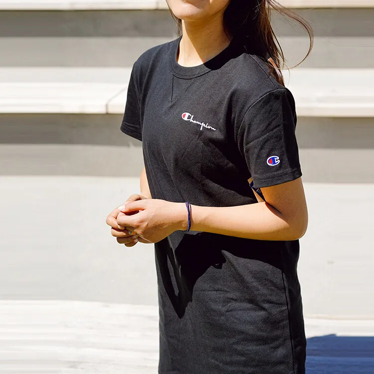 Champion T Shirt US Version Women's Black-4
