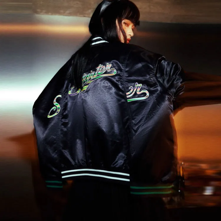 STARTER Puffer Jackets Unisex Black-4