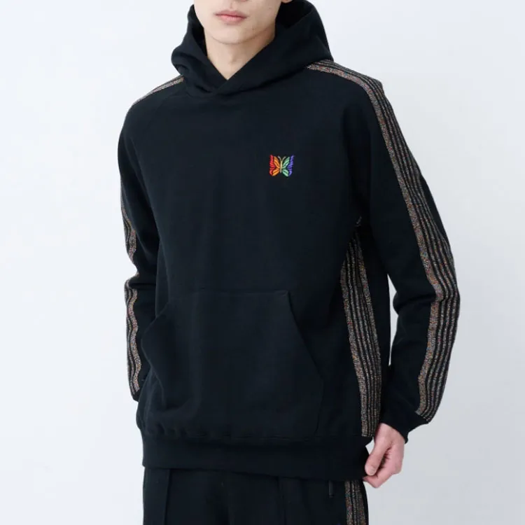 Needles x STUDIOUS Sweatshirt Men's Black-4