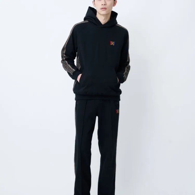 Needles x STUDIOUS Sweatshirt Men's Black-5